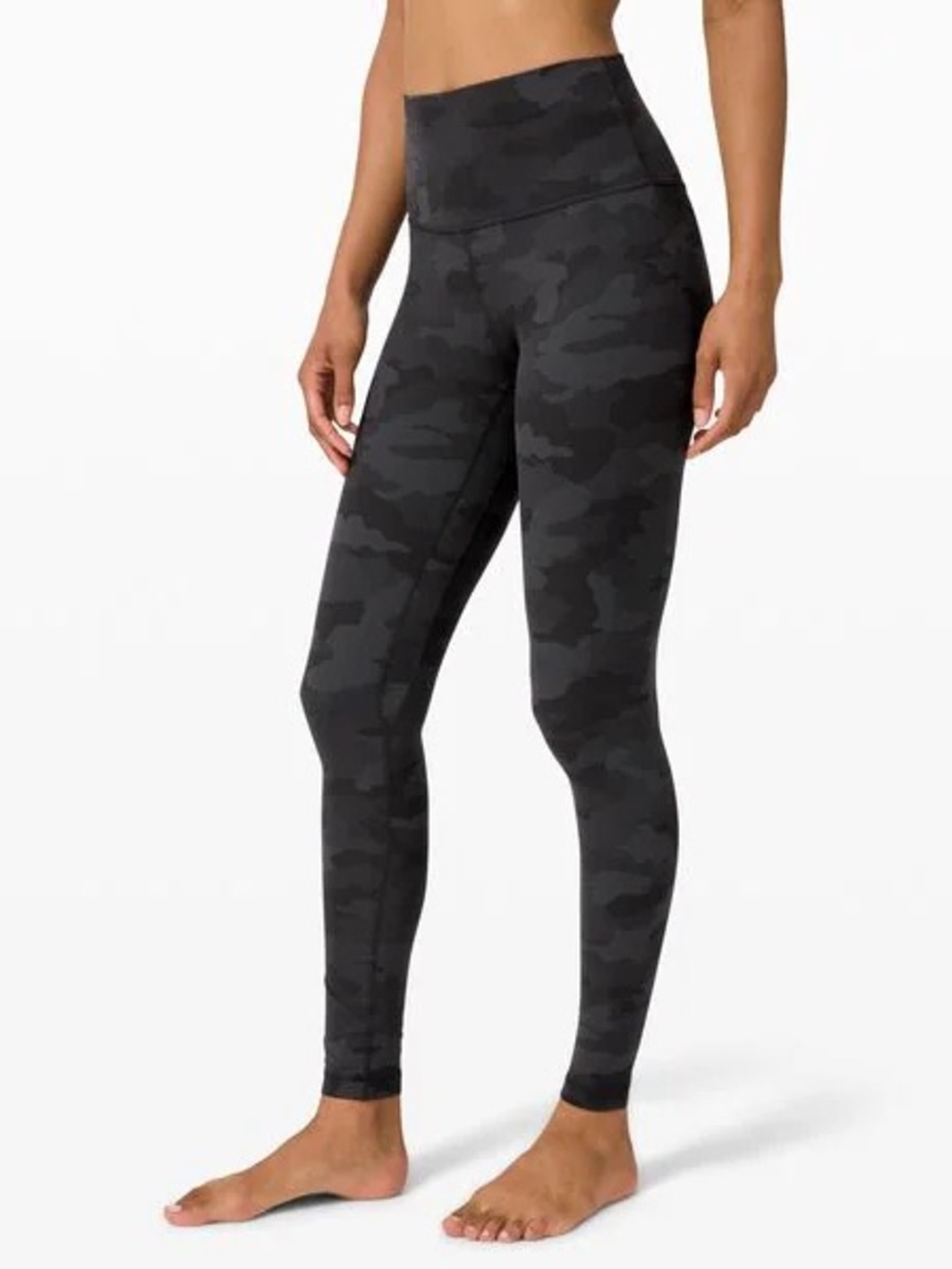 lululemon athletica High-Rise Dark Gray Camo Leggings